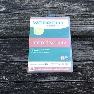 NEW Webroot Secure Anywhere Internet Security